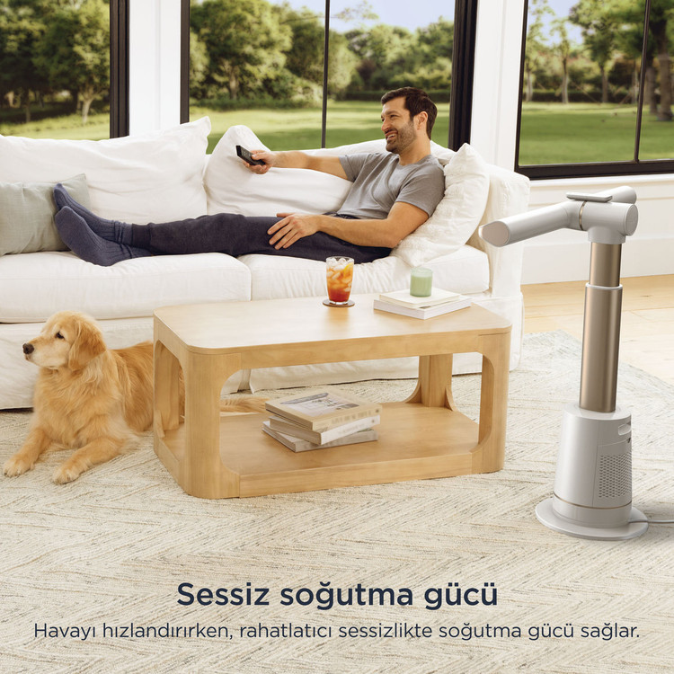 پنکه ایستاده برند Shark آمریکا سری TurboBlade مدل TF200SEUWH