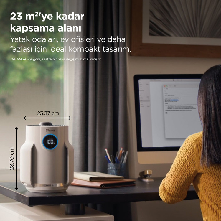 دستگاه تصفیه هوای برند Shark آمریکا مدل NeverChange5 HP072EU
