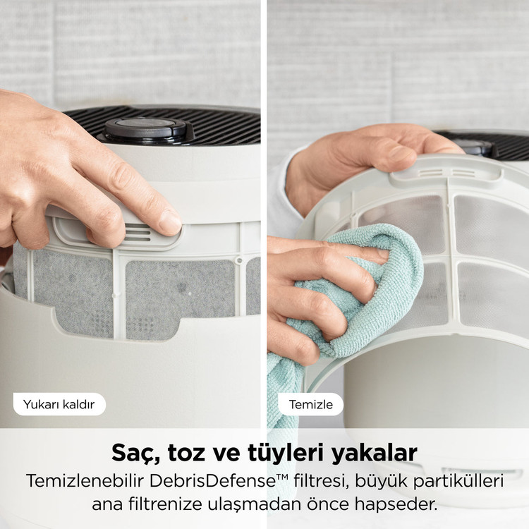دستگاه تصفیه هوای برند Shark آمریکا مدل NeverChange5 HP072EU