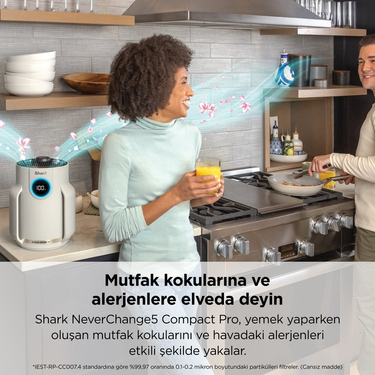 دستگاه تصفیه هوای برند Shark آمریکا مدل NeverChange5 HP072EU