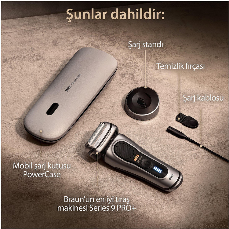 ریش تراش برند براون آلمان مدل 9527S سری 9 Pro