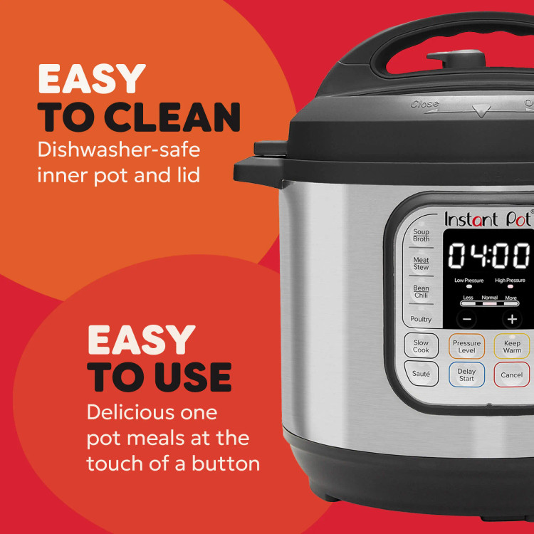 زودپز برقی و مولتی کوکر ۷ کاره 5.7 لیتری برند Instant Pot کانادا مدل Duo