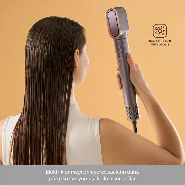 ست سشوار و حالت دهنده موی برند Homend ترکیه مدل Hairmony 4606H