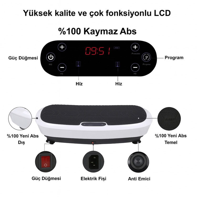 دستگاه تناسب اندام و تمرین ۲D برند Kochler مدل Crazyfit بلوتوثدار – مجهز به قابلیت پخش موسیقی