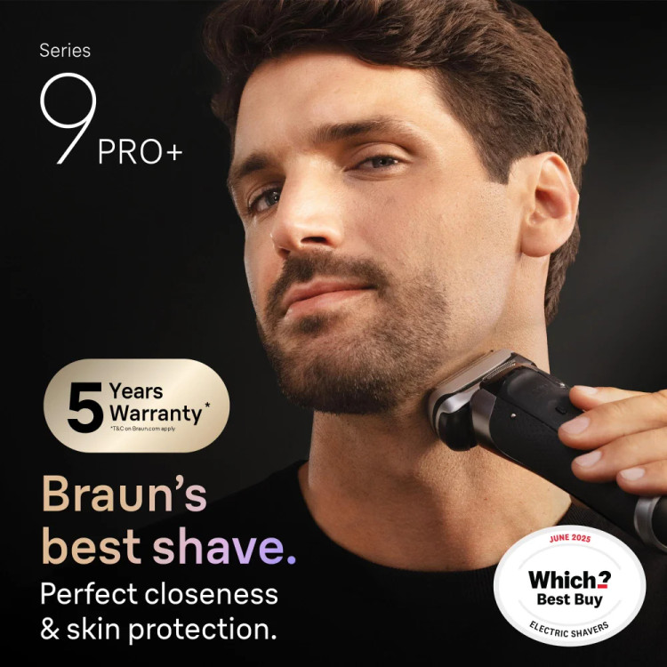 ماشین اصلاح برند Braun سری 9 +PRO مدل 9675CC (جدید)