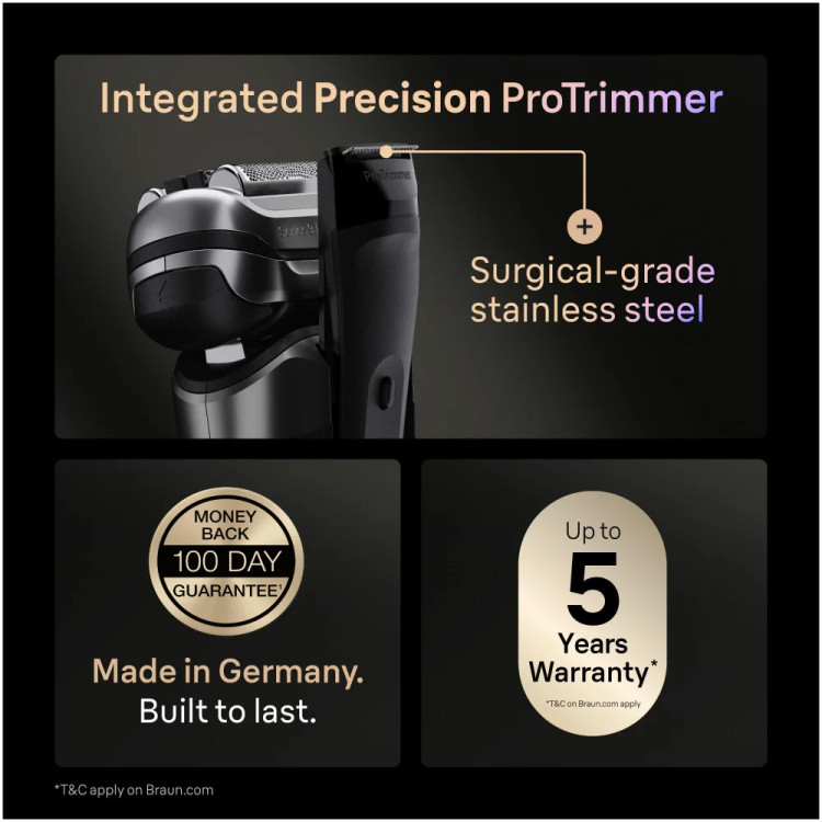 ماشین اصلاح برند Braun سری 9 +PRO مدل 9675CC (جدید)