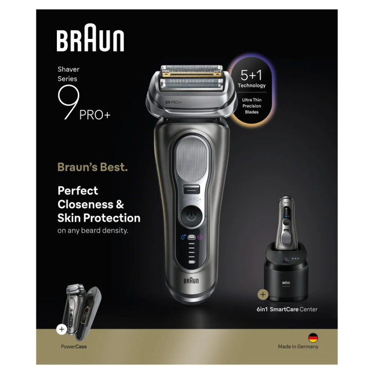 ماشین اصلاح برند Braun سری 9 +PRO مدل 9675CC (جدید)