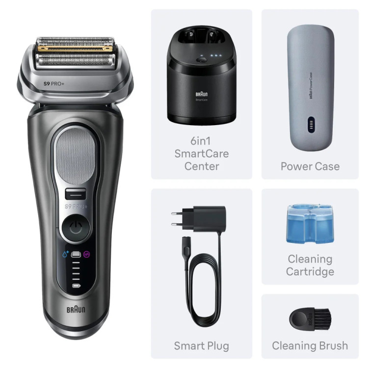 ماشین اصلاح برند Braun سری 9 +PRO مدل 9675CC (جدید)
