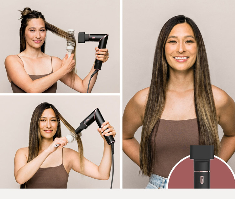 استایلر و سشوار حالت دهنده موی ۳ کاره برند Shark آمریکا مدل HD426EU FlexStyle