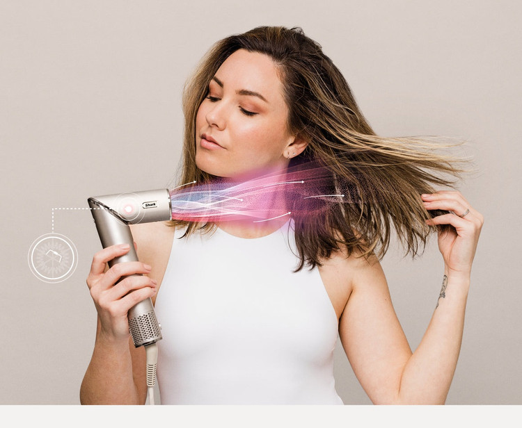 استایلر و سشوار حالت دهنده موی ۵ کاره برند Shark آمریکا مدل HD446EU FlexStyle