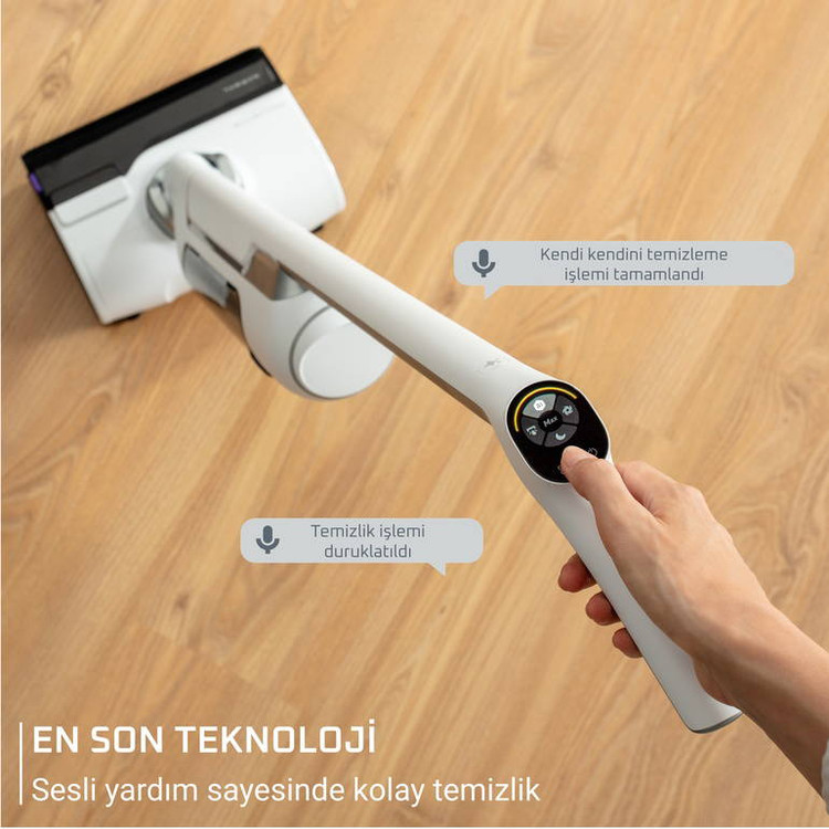 جارو شارژی خشک و خیس برند Tefal فرانسه مدل X-Clean 10