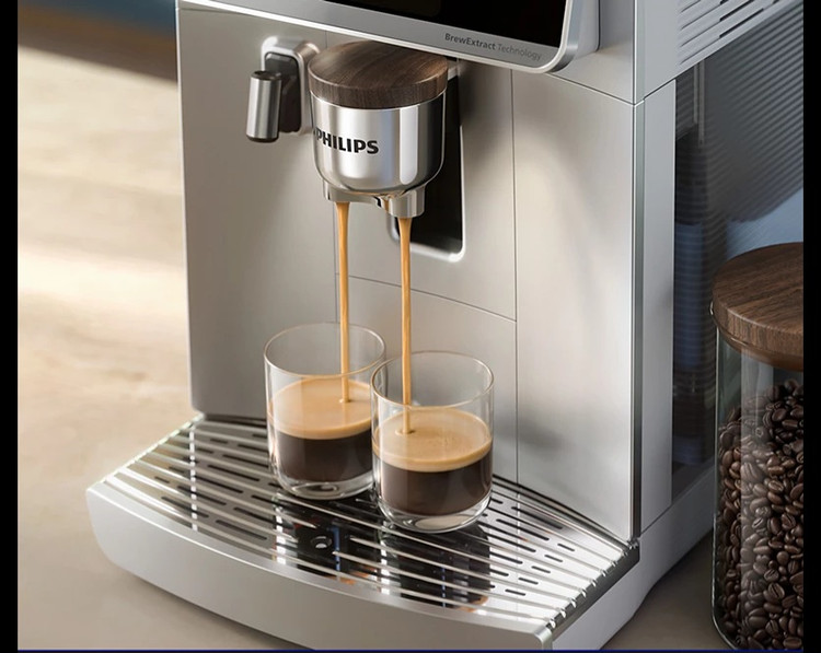 اسپرسوساز تمام اتوماتیک فیلیپس سری 8000 Latte Go Pro مدل EP8757/20 (جدیدترین طراحی و تولید فیلیپس)