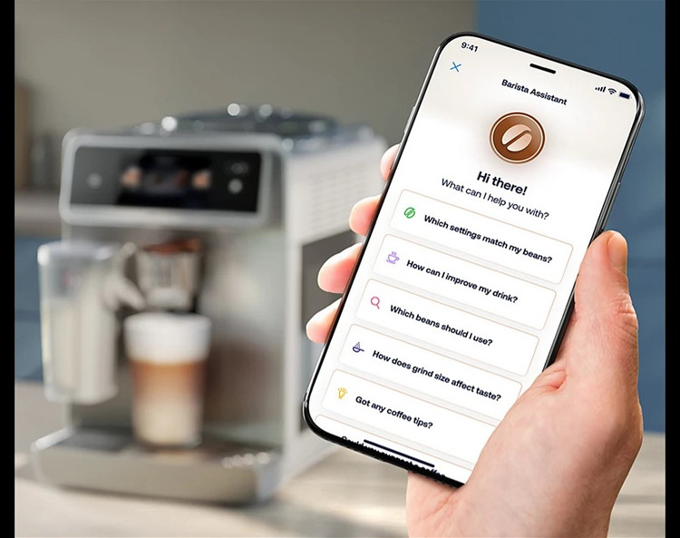 اسپرسوساز تمام اتوماتیک فیلیپس سری 8000 Latte Go Pro مدل EP8757/20 (جدیدترین طراحی و تولید فیلیپس)