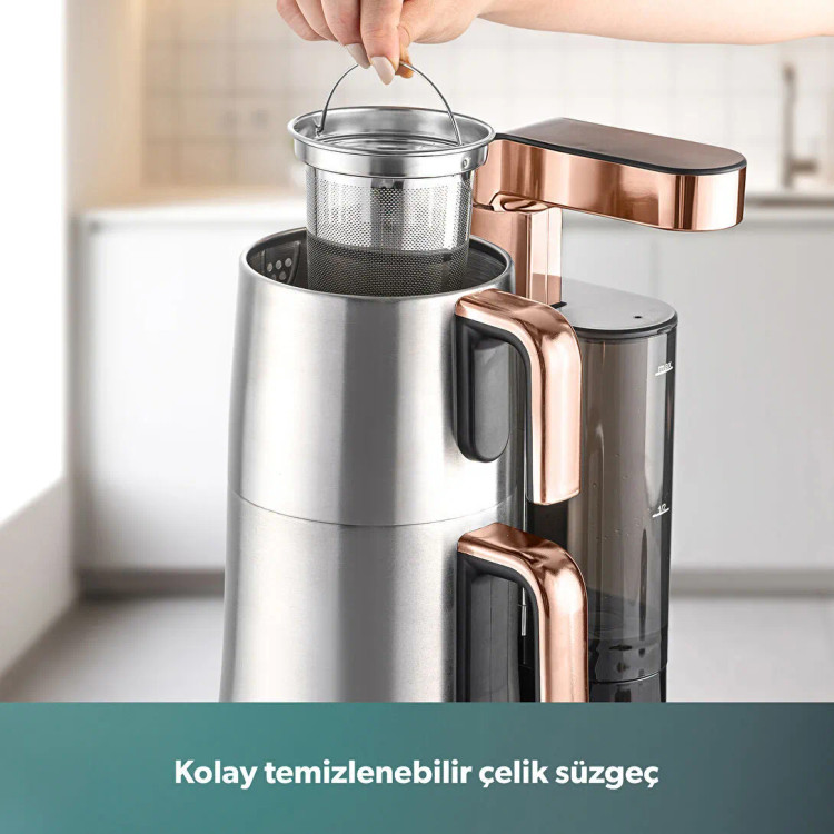 چایساز اتوماتیک سخنگوی برند Homend ترکیه مدل Teabot 1785H