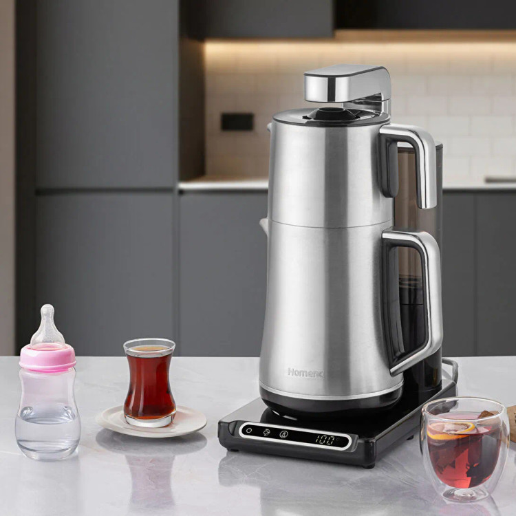 چایساز اتوماتیک سخنگوی برند Homend ترکیه مدل Teabot 1785H