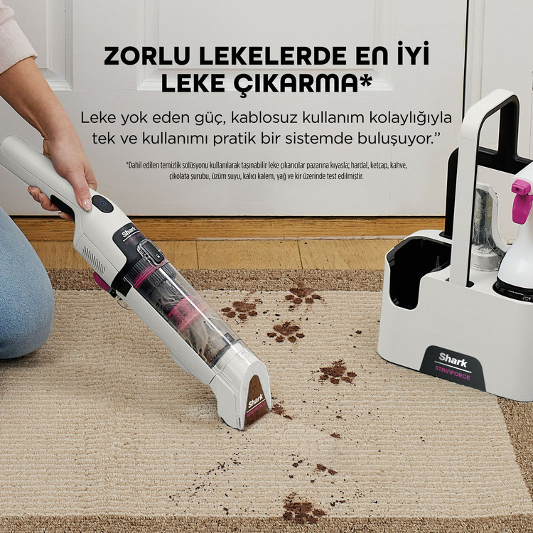 دستگاه لکه بر حرفه ای برند Shark آمریکا مدل StainForce HX100EUT