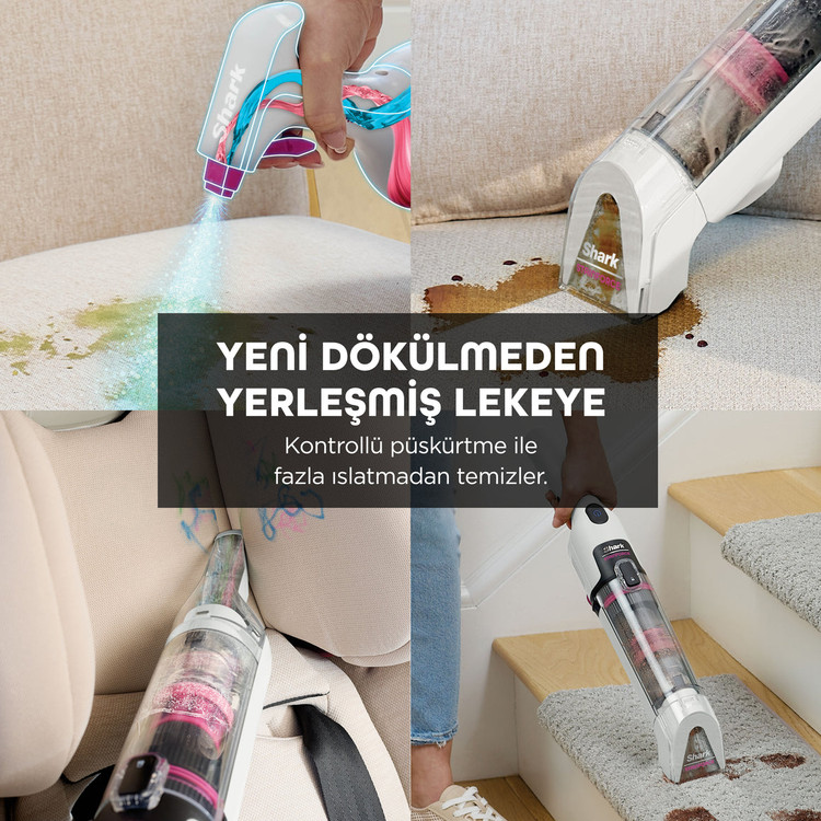 دستگاه لکه بر حرفه ای برند Shark آمریکا مدل StainForce HX100EUT