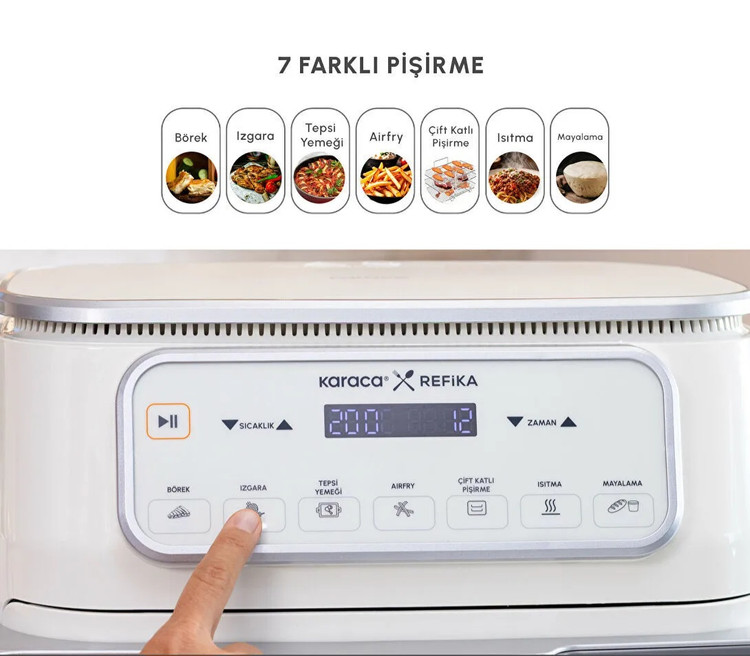 سرخکن بدون روغن برند Karaca ترکیه مدل Air Pro Cook x Refika
