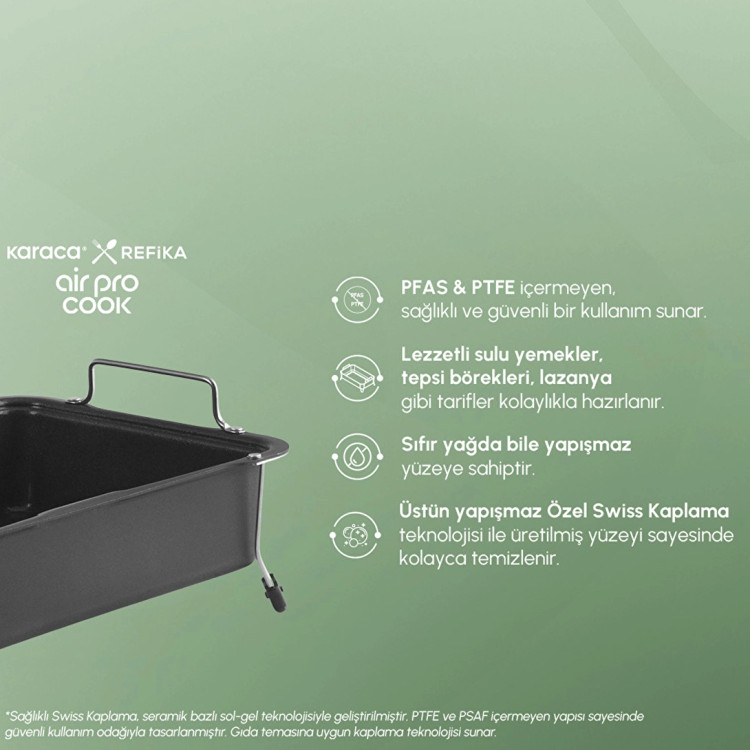سرخکن بدون روغن برند Karaca ترکیه مدل Air Pro Cook x Refika