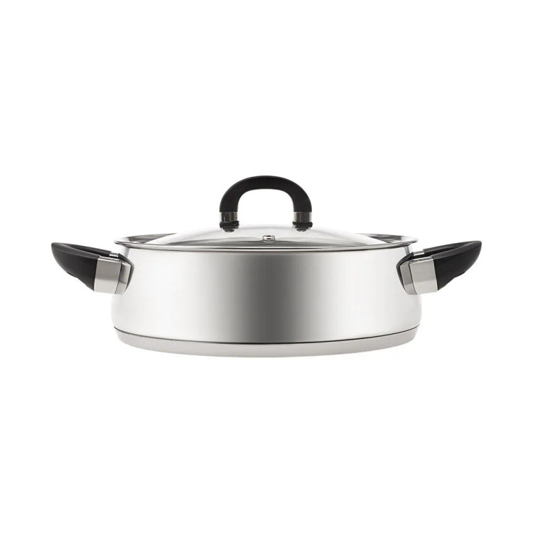 سرویس قابلمه و ست جهازیه استیل ۱۷ پارچه برند Karaca ترکیه مدل Tokyo Power Steel 316+