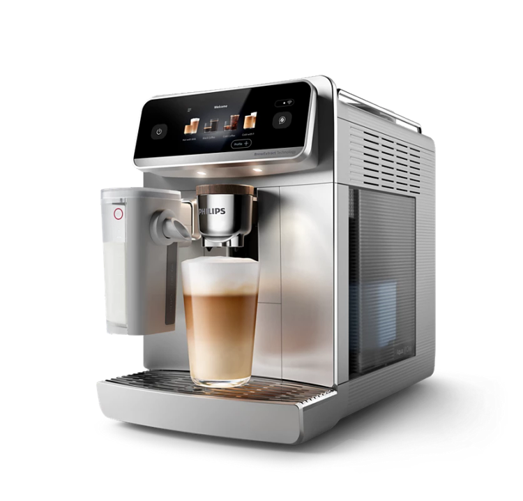 اسپرسوساز تمام اتوماتیک فیلیپس سری 8000 Latte Go Pro مدل EP8757/20 (جدیدترین طراحی و تولید فیلیپس)