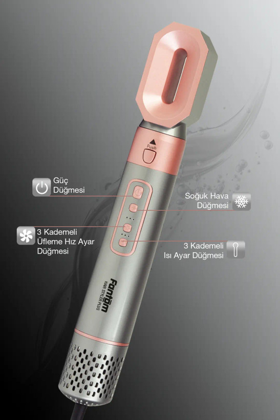 استایلر موی برند Fantom ترکیه مدل Hair Styler Plus SK 1700