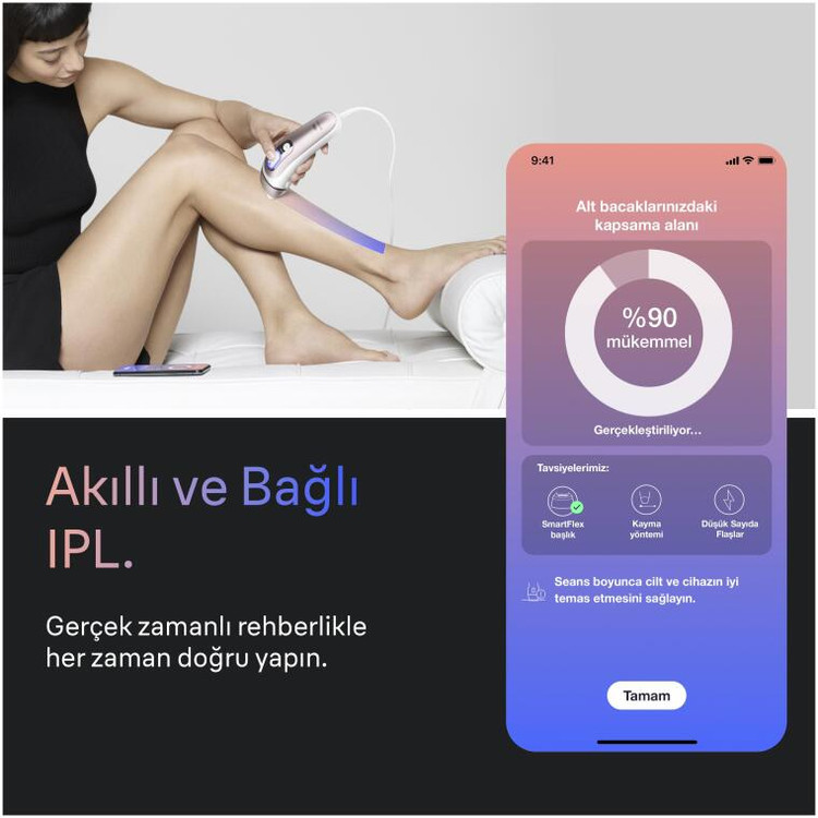 دستگاه لیزر موهای زائد صورت و بدن Braun آلمان مدل PL7432