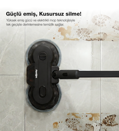 جارو پرتابل ایستاده برند Fantom ترکیه مدل Pluto P 6100 Plus