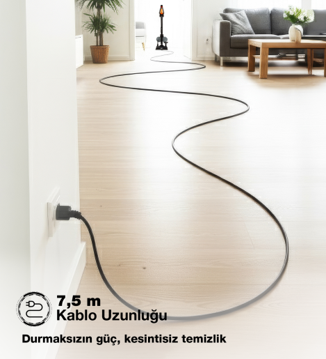 جارو پرتابل ایستاده برند Fantom ترکیه مدل Pluto P 6100 Plus