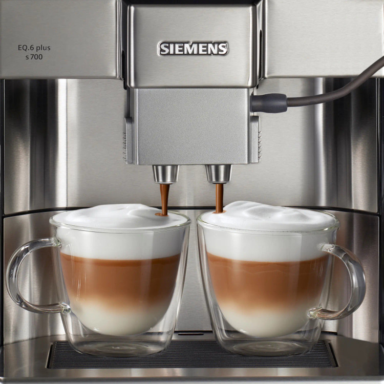 اسپرسوساز تمام اتوماتیک برند Siemens آلمان سری EQ.6 Plus S700 مدل TE657313RW
