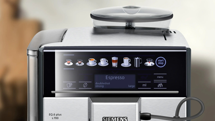 اسپرسوساز تمام اتوماتیک برند Siemens آلمان سری EQ.6 Plus S700 مدل TE657313RW