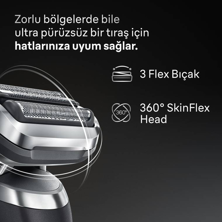 ریش تراش برند Braun آلمان سری 7 مدل 72-G1200S