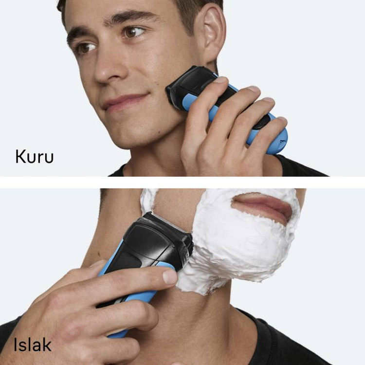 ریش تراش خشک و خیس برند Braun آلمان سری 3 مدل 310S