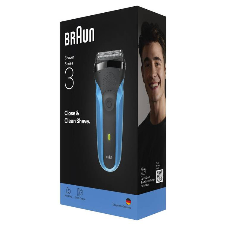 ریش تراش خشک و خیس برند Braun آلمان سری 3 مدل 310S