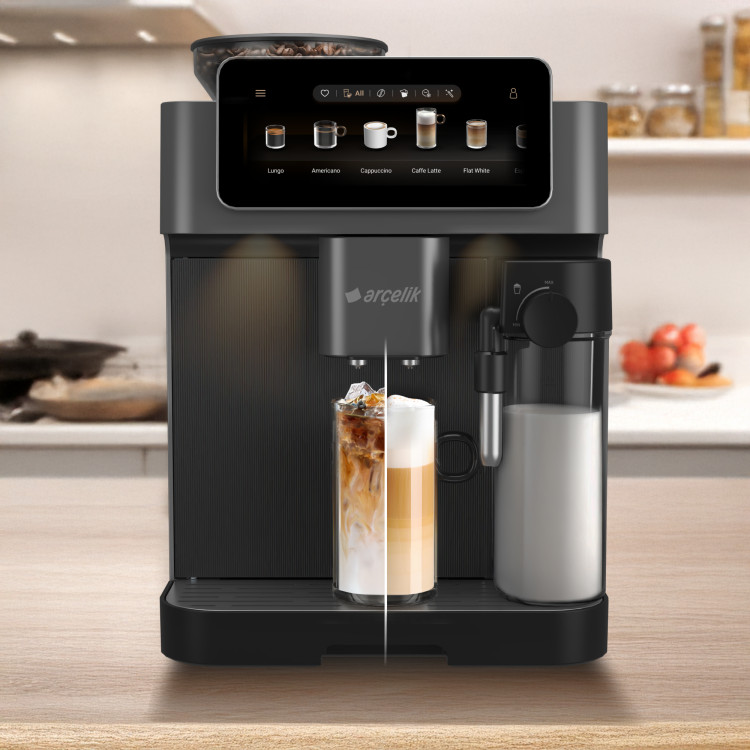 اسپرسوساز تمام اتوماتیگ برند Arçelik ترکیه مدل EM 9595 Imperium Barista