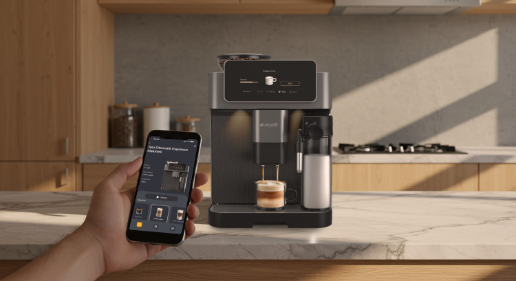 اسپرسوساز تمام اتوماتیگ برند Arçelik ترکیه مدل EM 9595 Imperium Barista