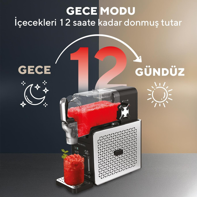 یخ در بهشت ساز خانگی Kumtel Slush ترکیه مدل HSLUSH-01