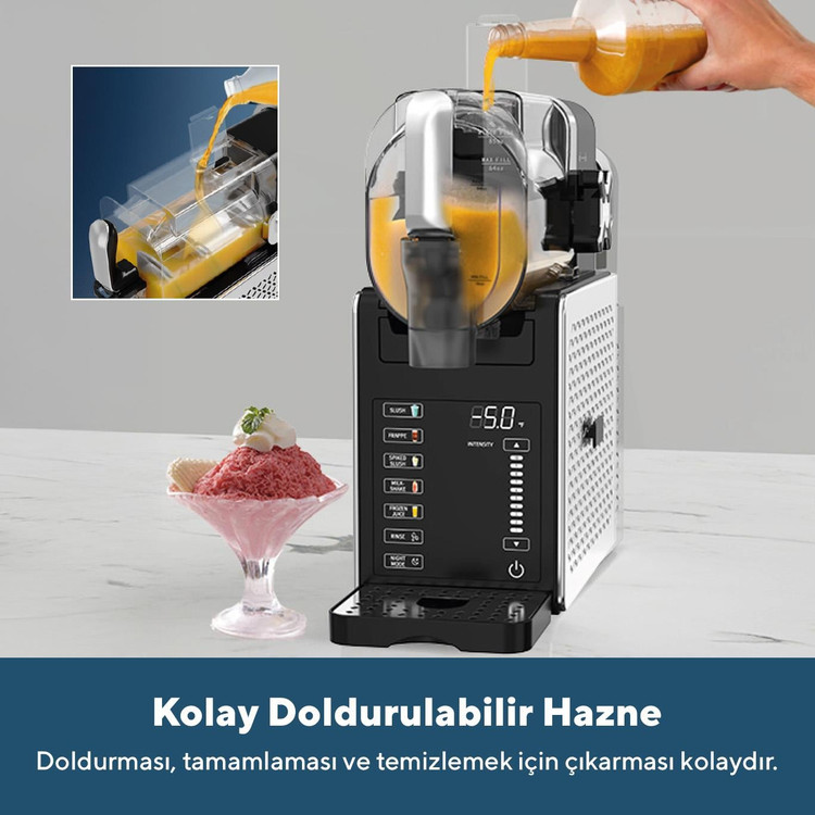 یخ در بهشت ساز خانگی Kumtel Slush ترکیه مدل HSLUSH-01