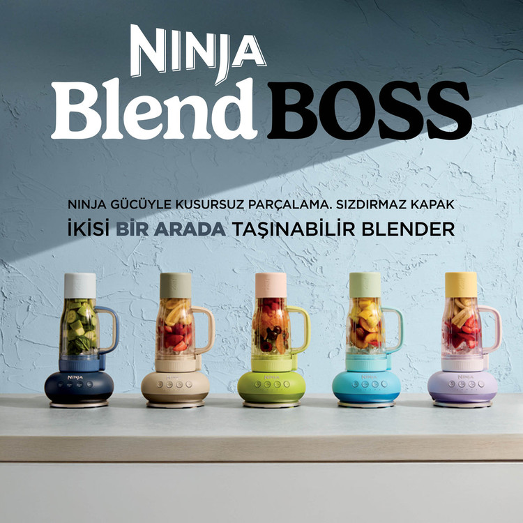 مخلوط کن قابل حمل برند Ninja آمریکا مدل BlendBOSS DB351EUPR