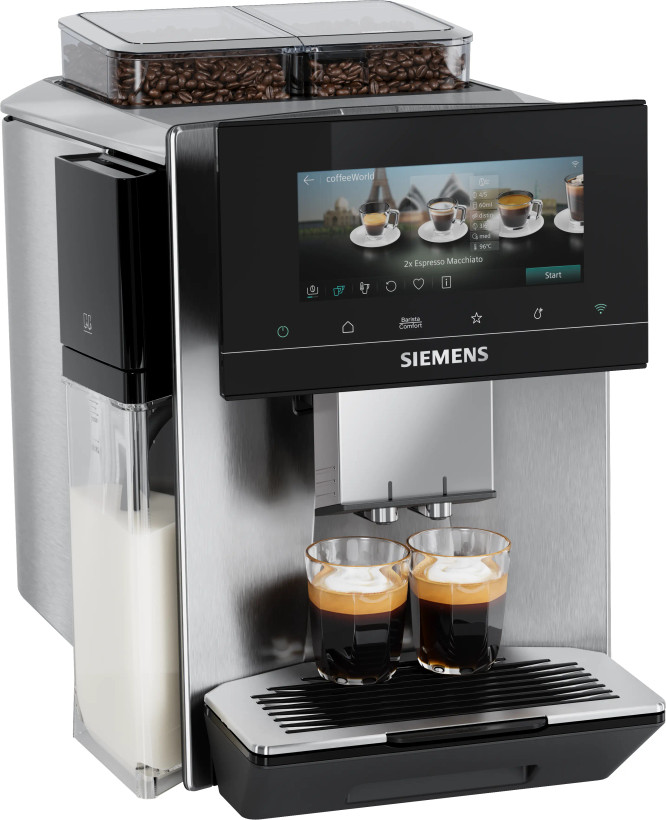 اسپرسوساز تمام اتوماتیک برند Siemens آلمان سری EQ900 Plus مدل TQ927EZ3