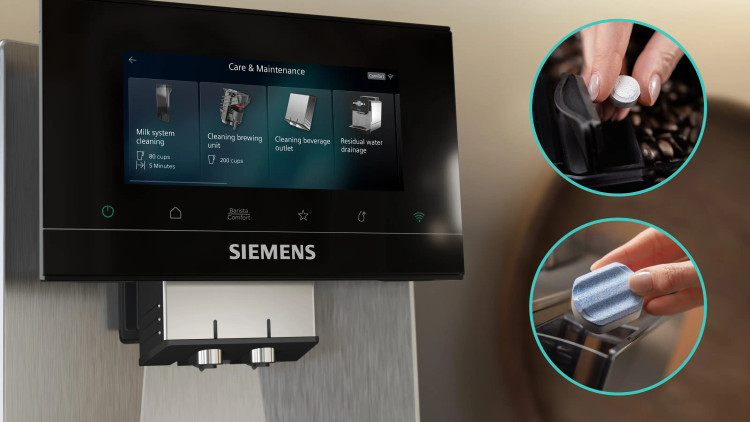 اسپرسوساز تمام اتوماتیک برند Siemens آلمان سری EQ900 مدل TQ925E03