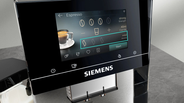 اسپرسوساز تمام اتوماتیک برند Siemens آلمان سری EQ700 مدل TQ723E03