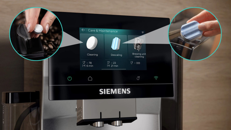 اسپرسوساز تمام اتوماتیک برند Siemens آلمان سری EQ700 مدل TQ723E03