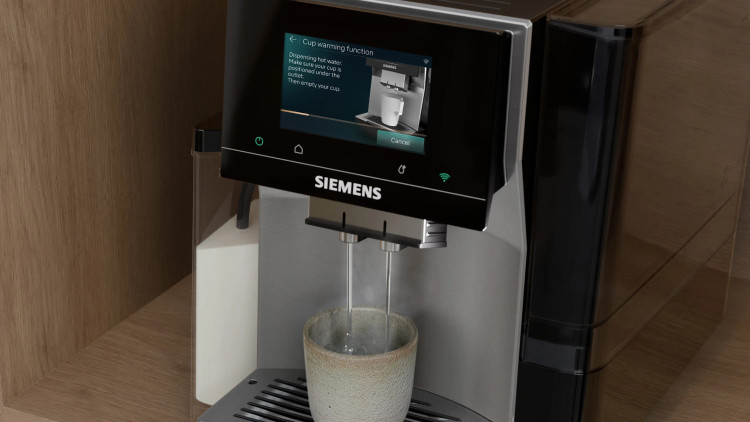اسپرسوساز تمام اتوماتیک برند Siemens آلمان سری EQ700 مدل TQ723E03