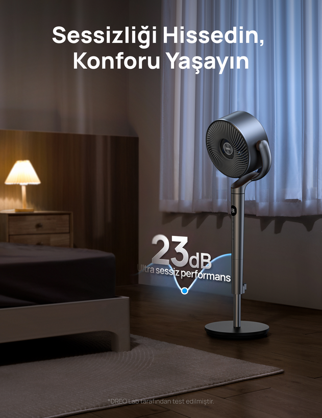پنکه ایستاده برند Dreo مدل TurboPoly 502
