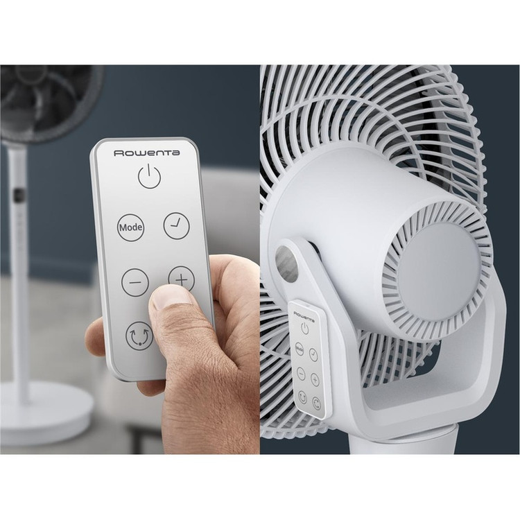 پنکه ایستاده سایلنت برند Rowenta آلمان مدل QV5040 Turbo Twist Silence