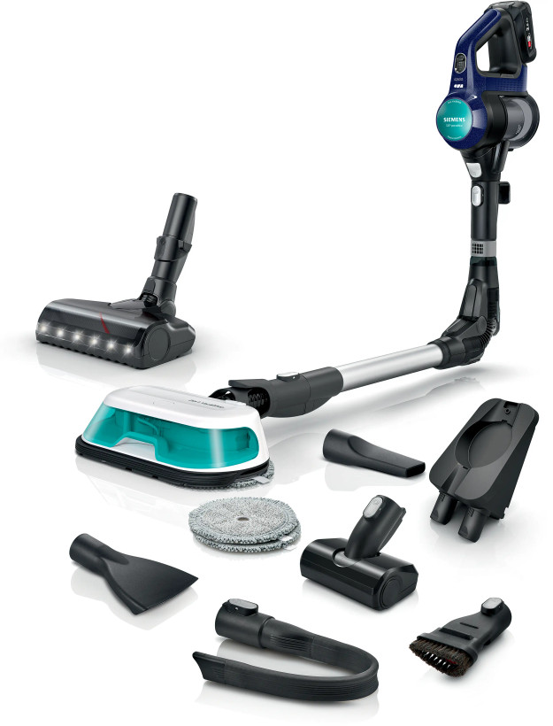 جارو شارژی دو کاره خشک و خیس برند Siemens آلمان سری iQ500 مدل VSM120HYG