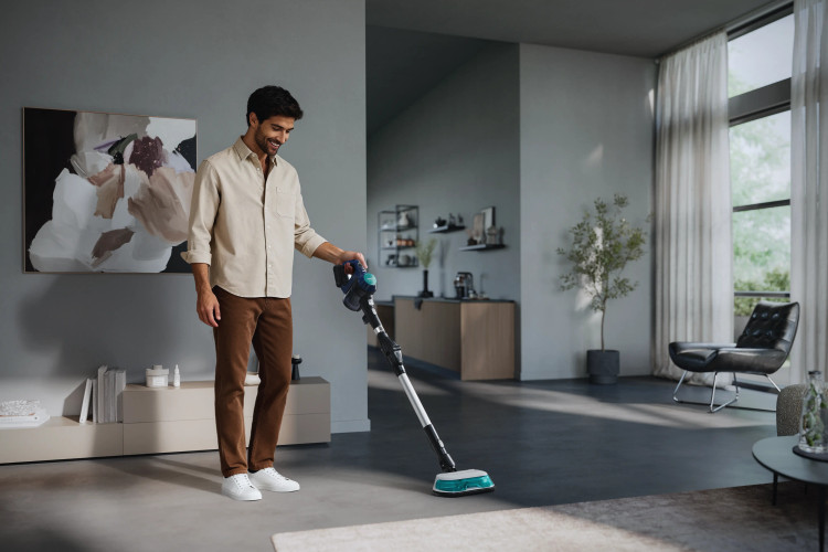جارو شارژی دو کاره خشک و خیس برند Siemens آلمان سری iQ500 مدل VSM120HYG