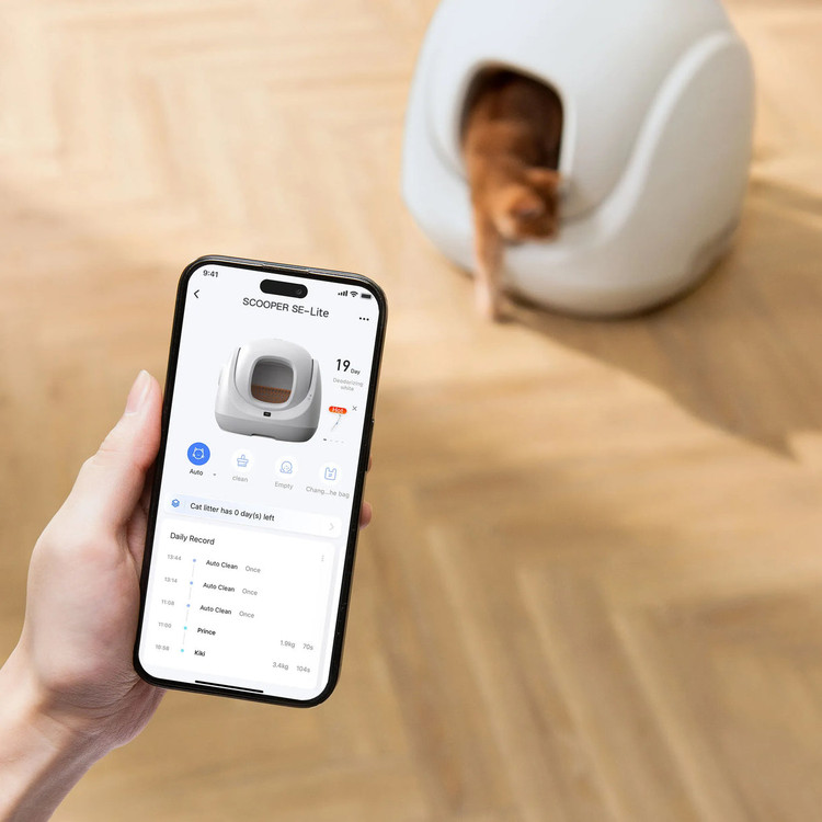 توالت هوشمند گربه برند Catlink مدل Scooper SE Lite