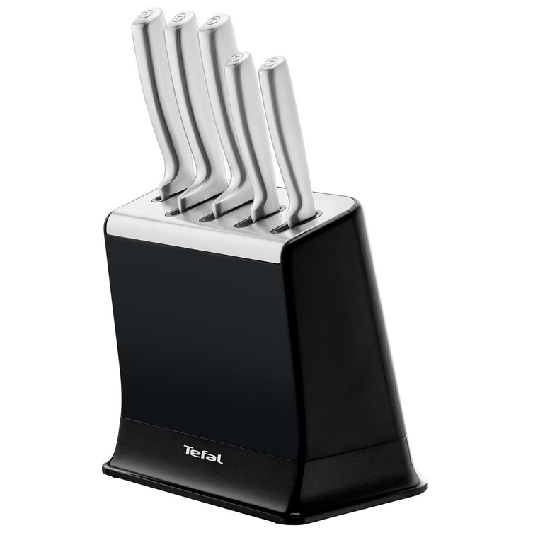 ست چاقوی ۵ پارچه برند Tefal فرانسه مدل EverSharp Pro با تیزکن خودکار